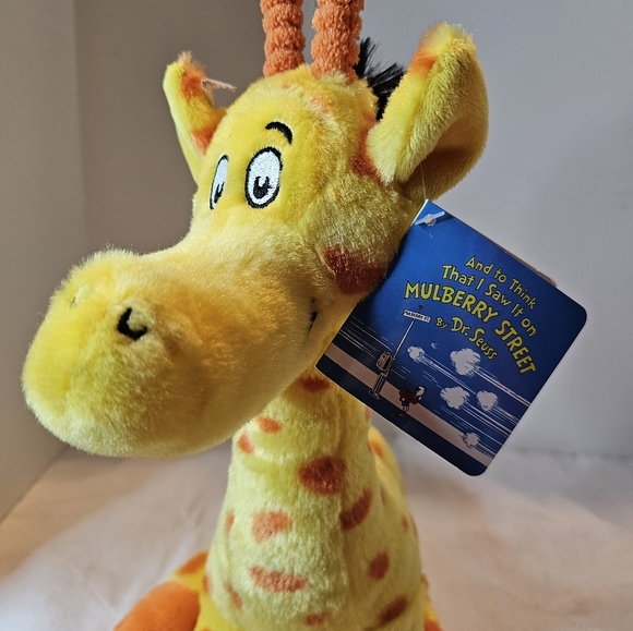 Kohls Cares Dr Seuss And To Think That I Saw It On Mulberry Street Giraffe Plush - Picture 6 of 12